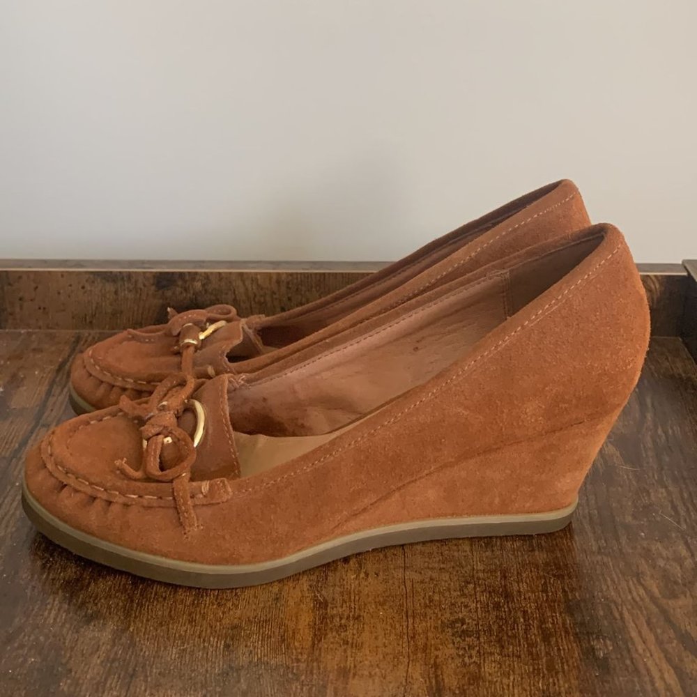 Aldo Suede Wedges Size 7